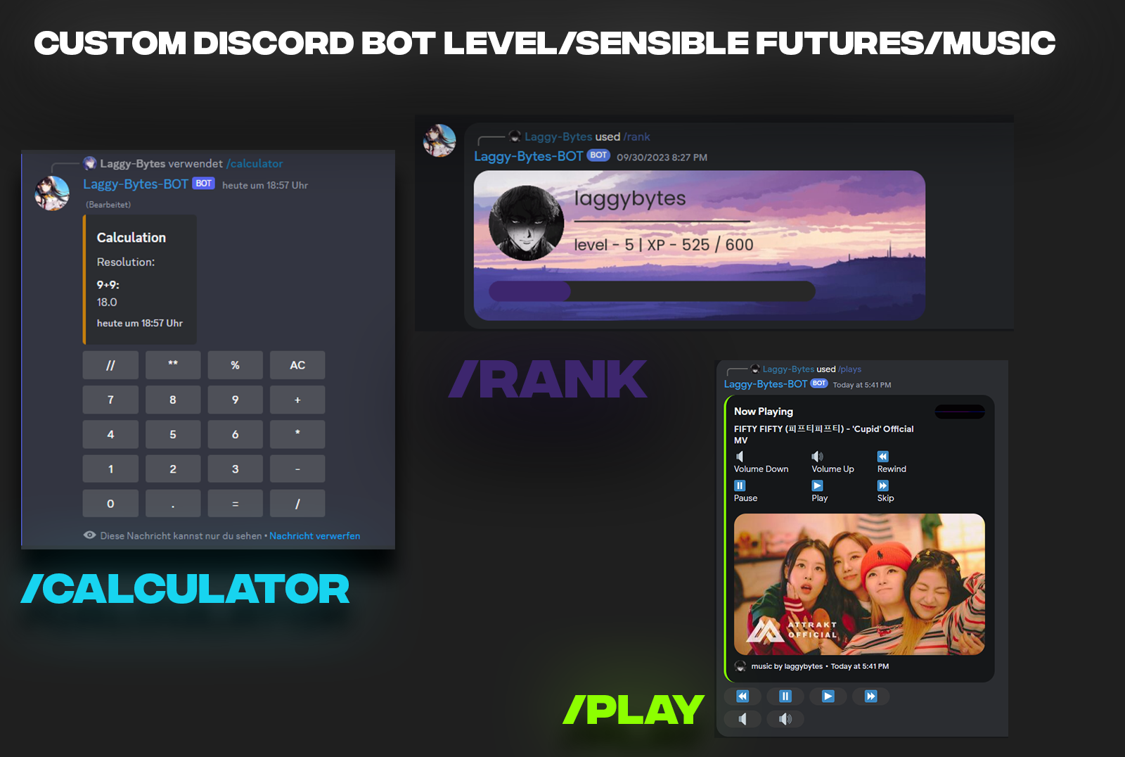 Level & Music Bot